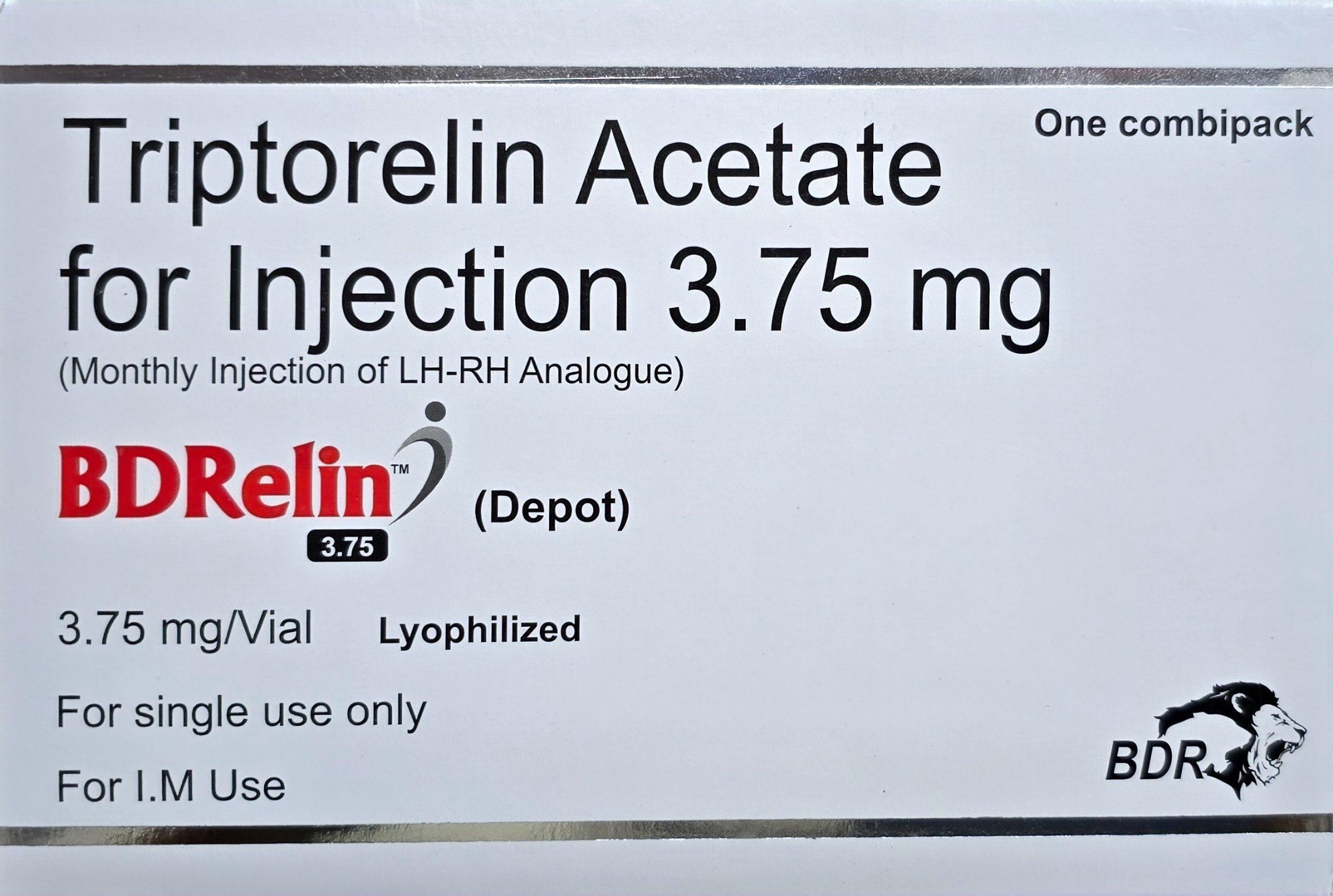 Bdrelin 3.75mg Injection