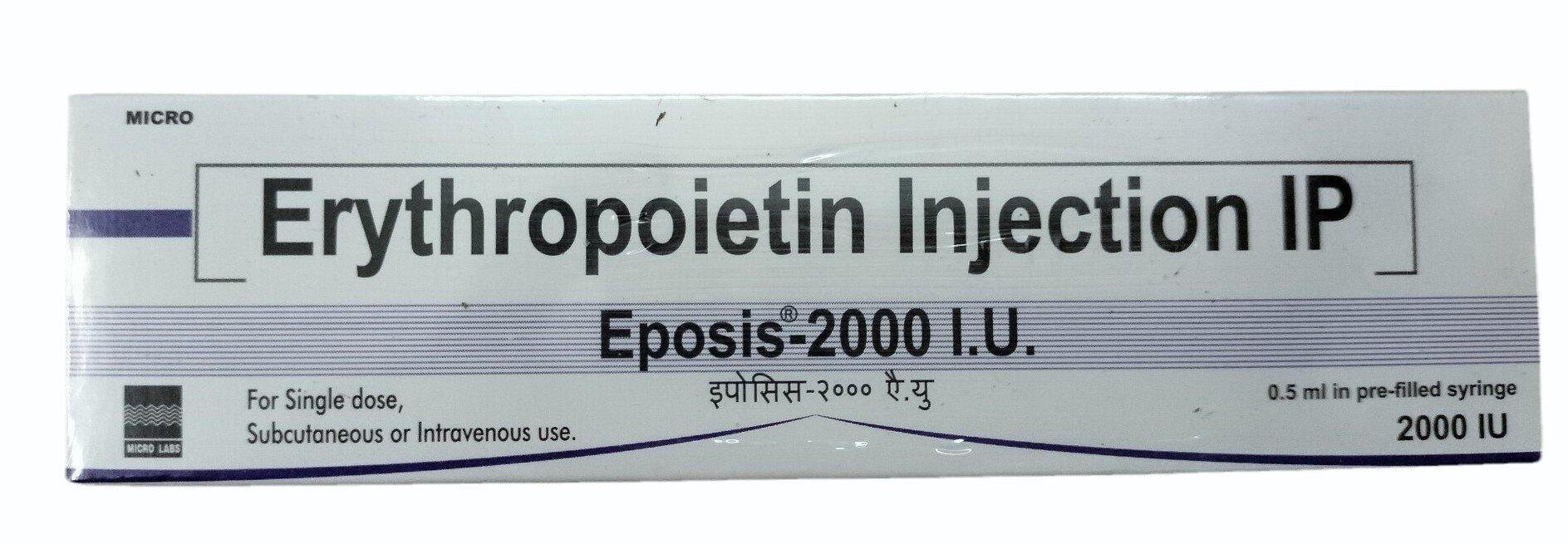 Eposis 2000 IU Injection