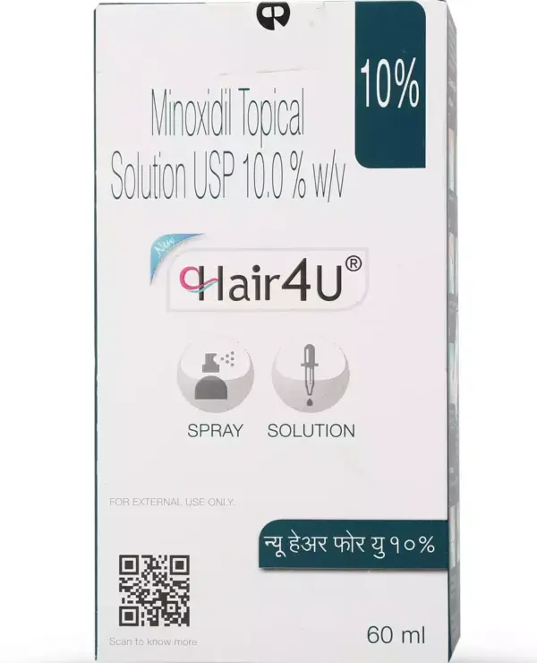 Hair 4 U 10% Solution - Hindustan Pharmacy