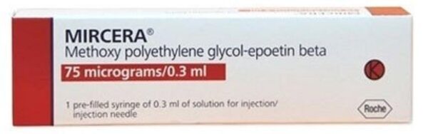 Mircera Label Mircera 75mcg Injection - Hindustan Pharmacy
