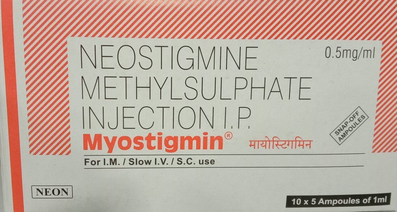 Myostigmin 0.5mg Injection