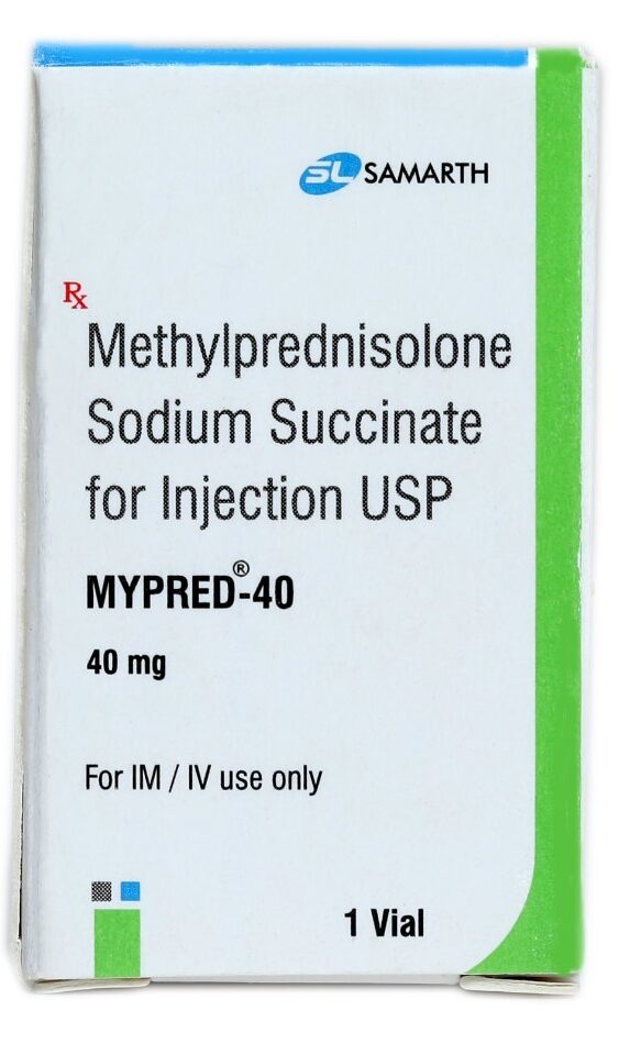 Mypred 40mg Injection