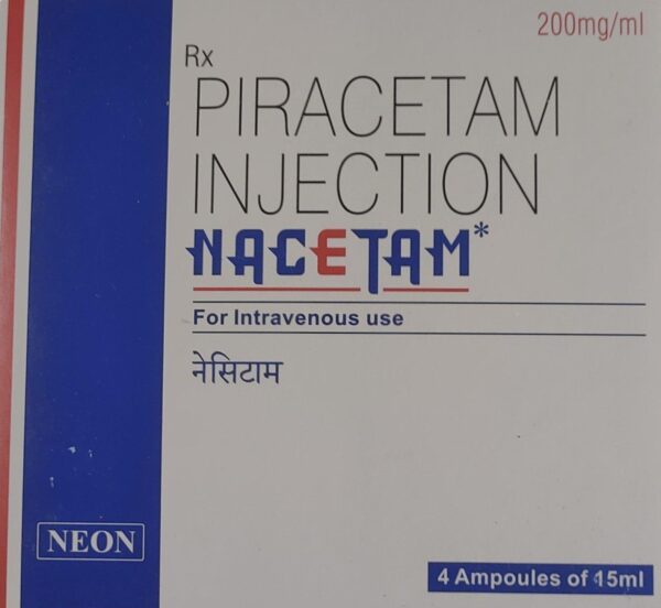 Nacetam 200mg Injection - Hindustan Pharmacy
