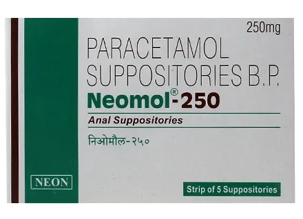 Neomol 250mg Suppository