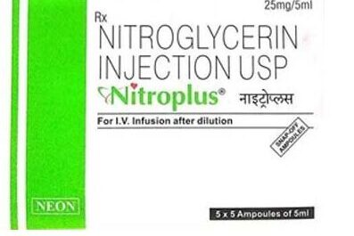 Nitroplus 25mg Injection
