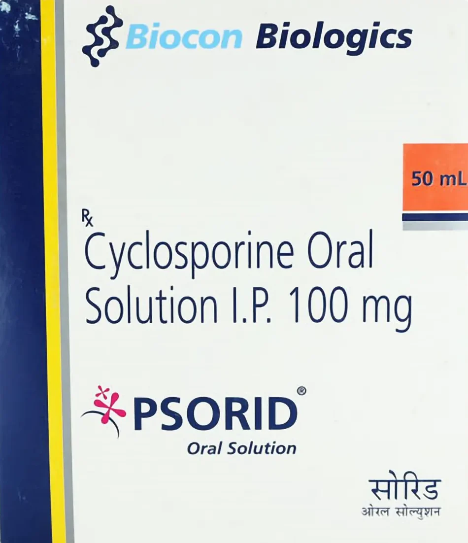 Psorid 100mg Oral Solution