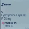 Psorid 25mg Capsule
