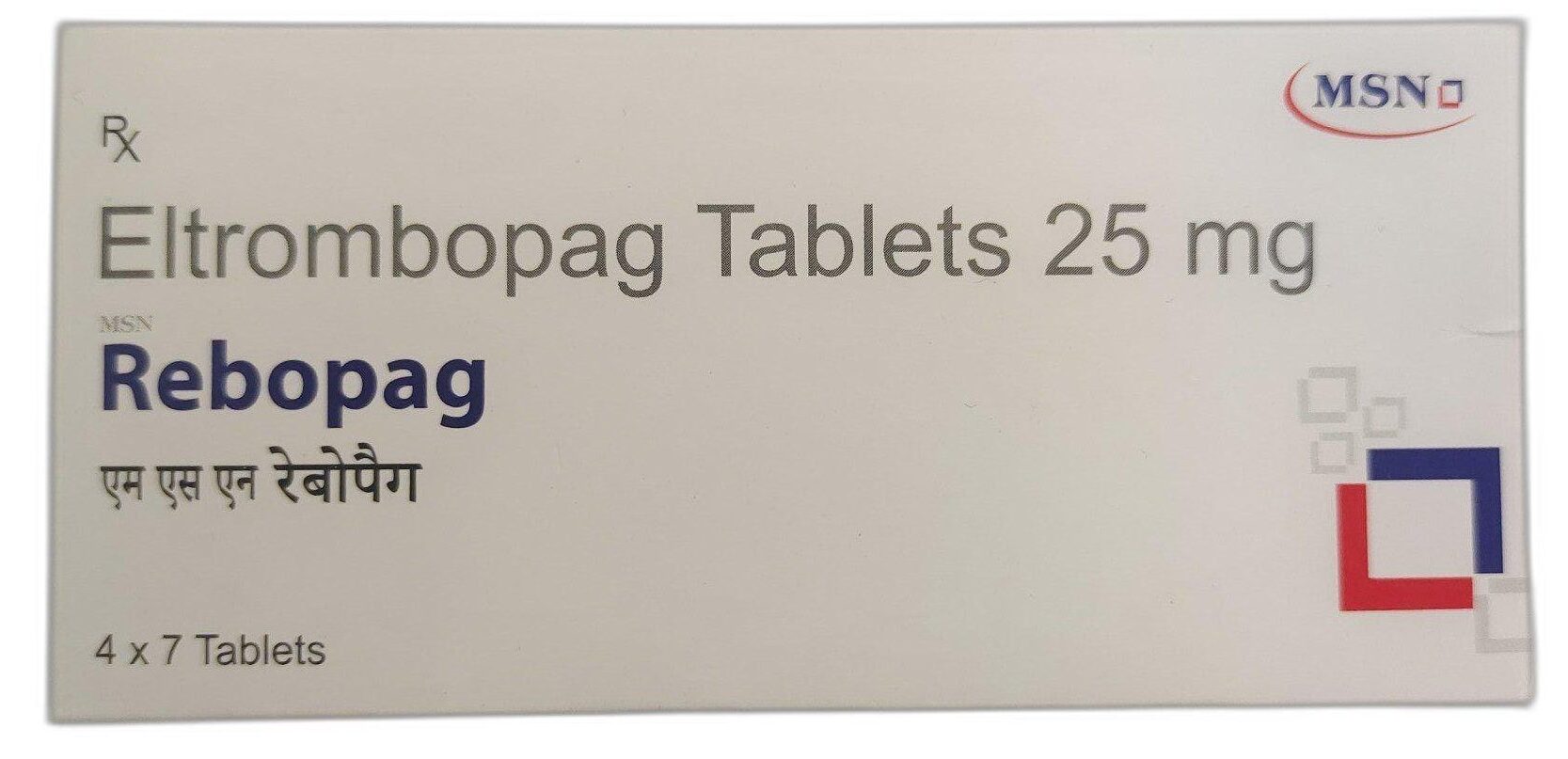 Rebopag 25mg Tablet