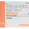 Artacil 25mg Injection