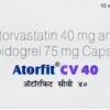 Atorfit CV 40mg Capsules