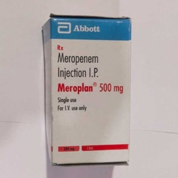 Meroplan 500mg Injection - Hindustan Pharmacy