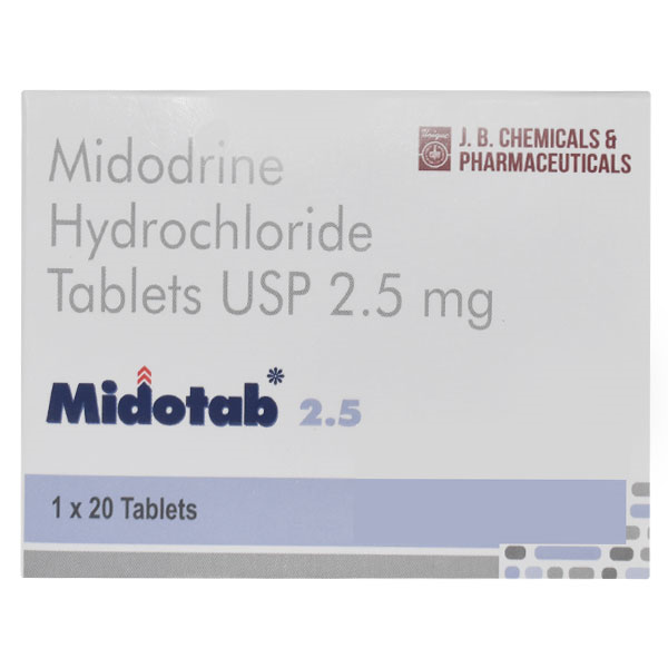 Midotab 2.5mg Tablet
