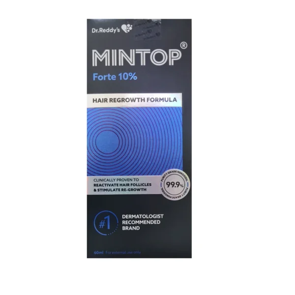 Mintop Forte 10% Hair Regrowth Formula