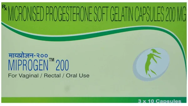 Miprogen 200mg Capsule - Hindustan Pharmacy