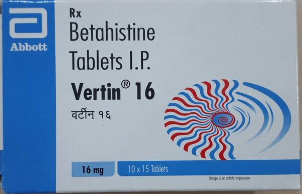 Vertin 16mg Tablet