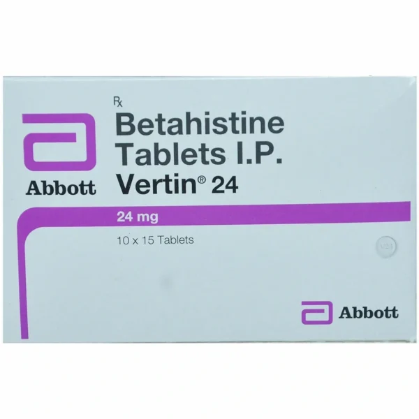 Vertin 24mg Tablet