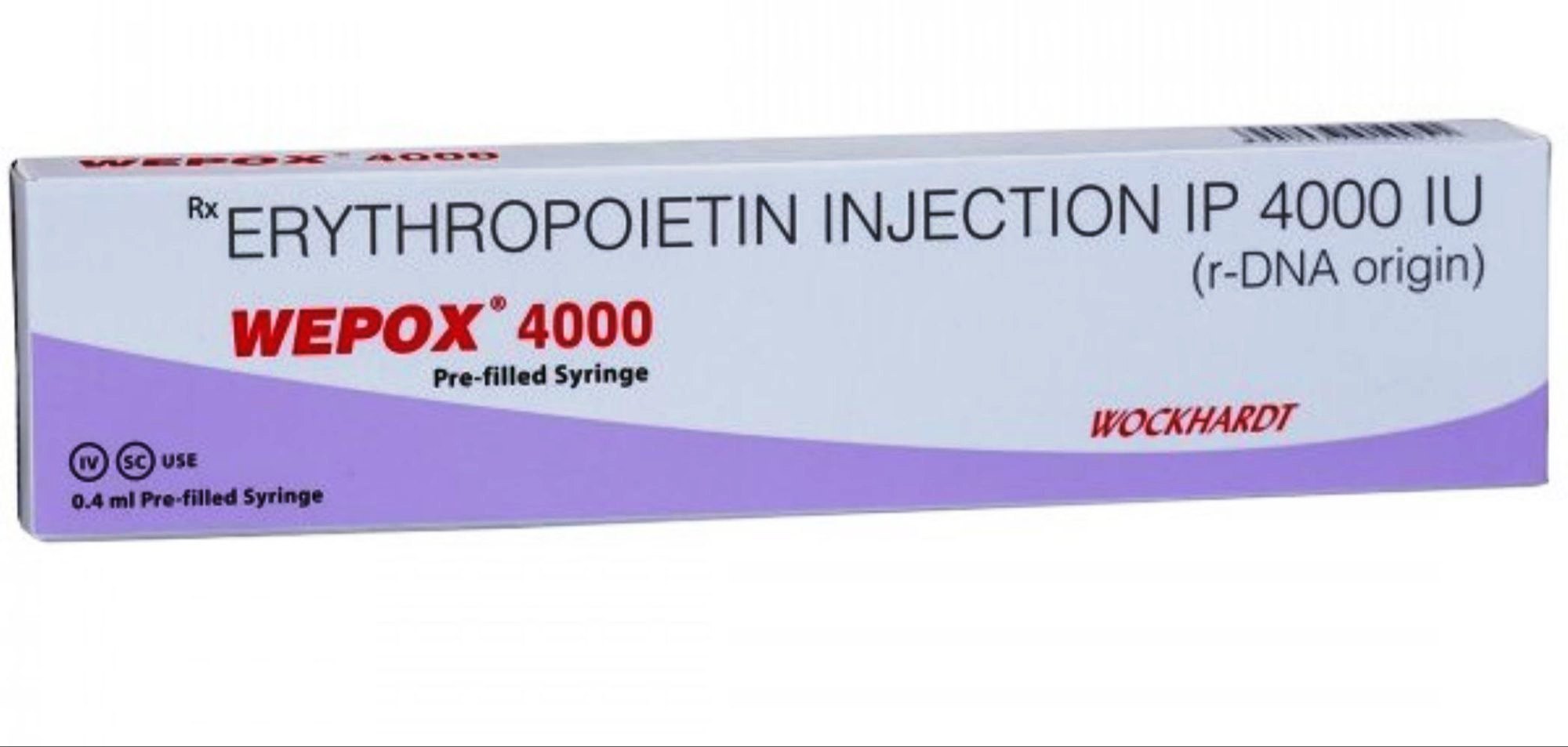 Wepox 4000 IU Injection