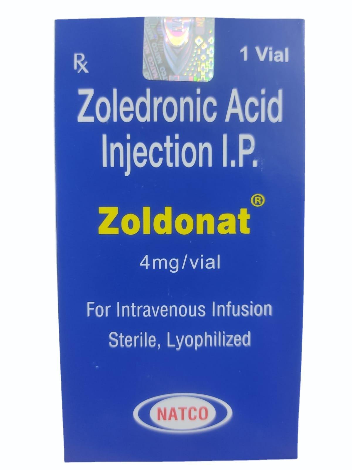 Zoldonat 4mg Injection