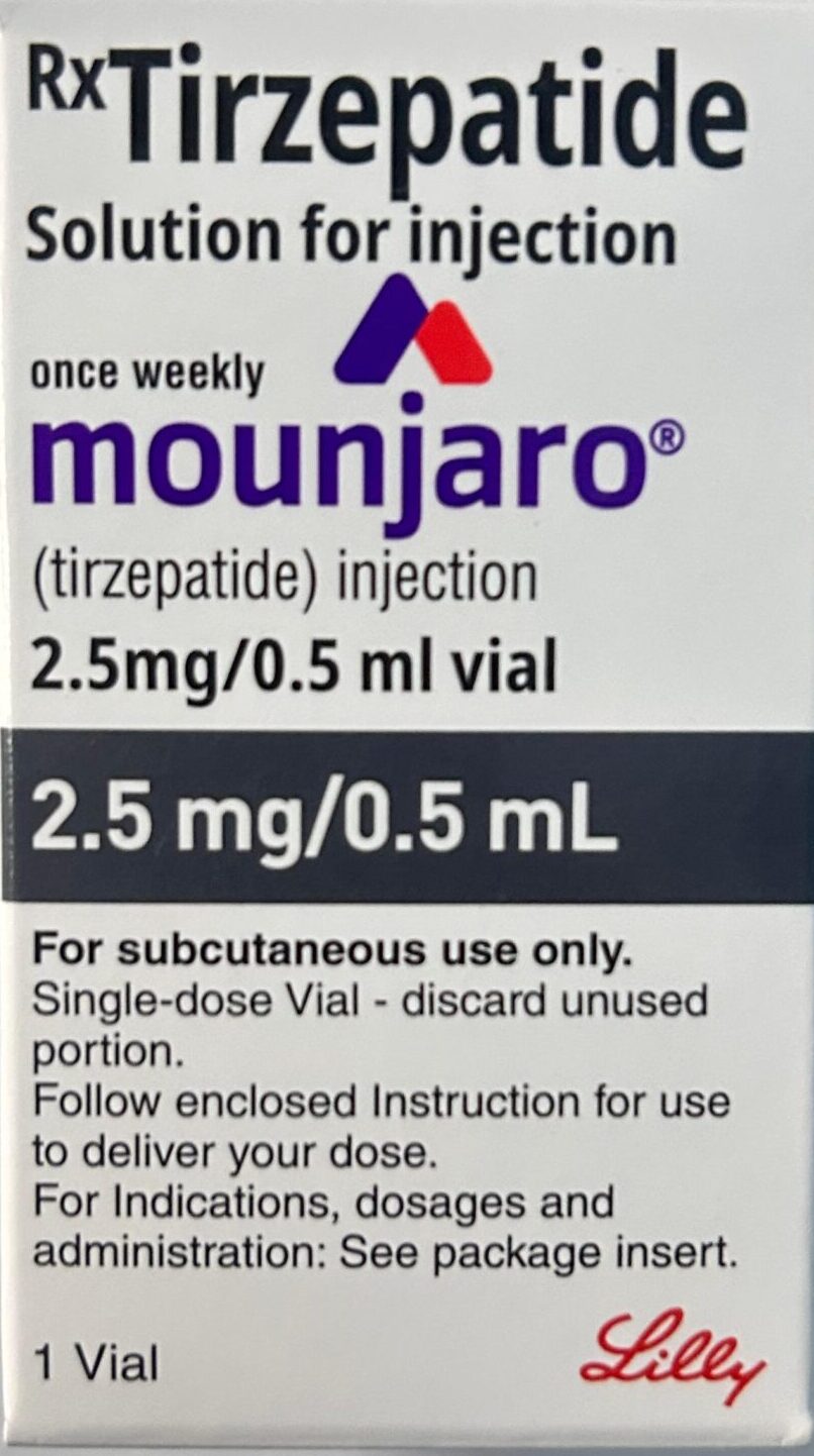 Mounjaro 2.5mg/0.5ml Injection Vial