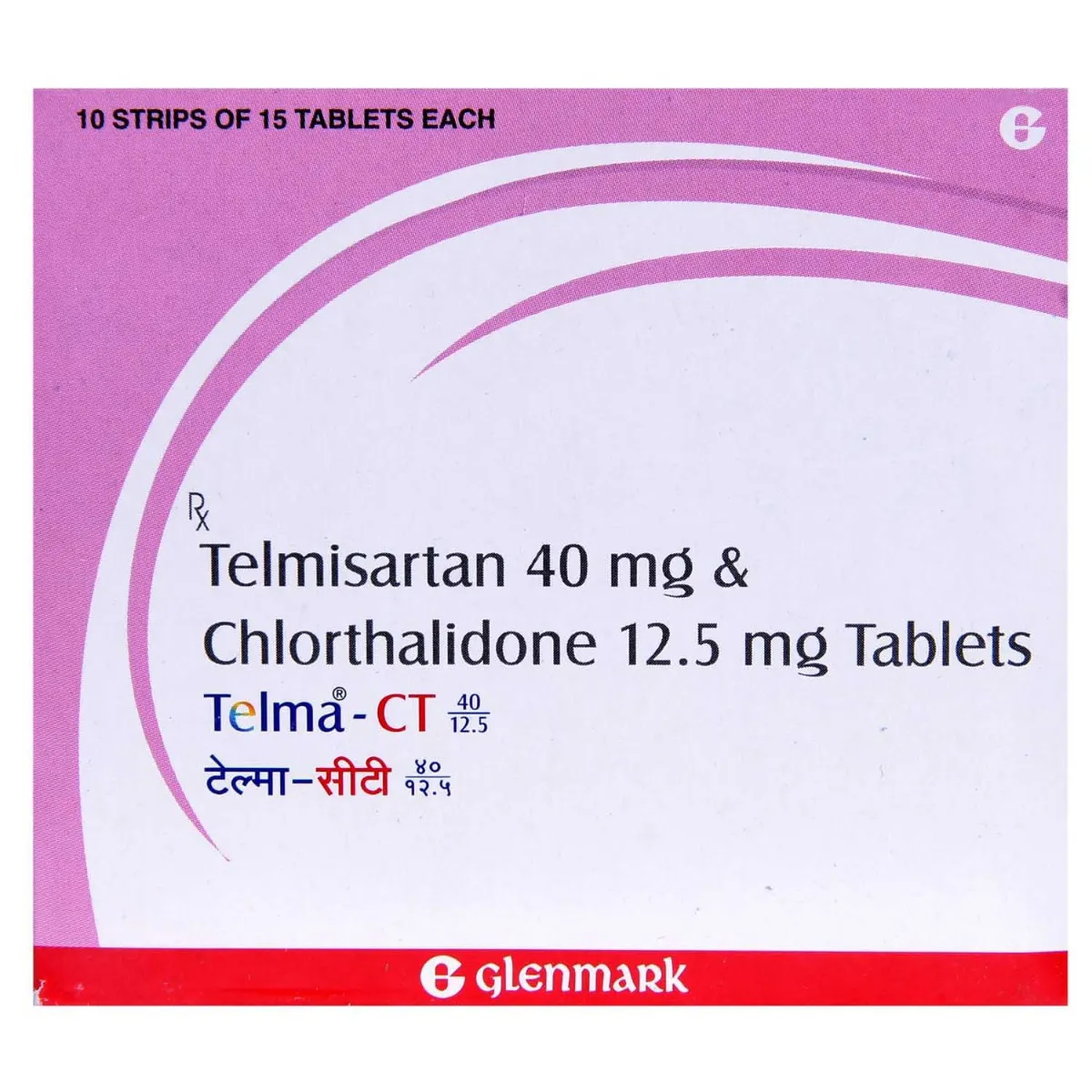Telma-CT 40/12.5 Tablet