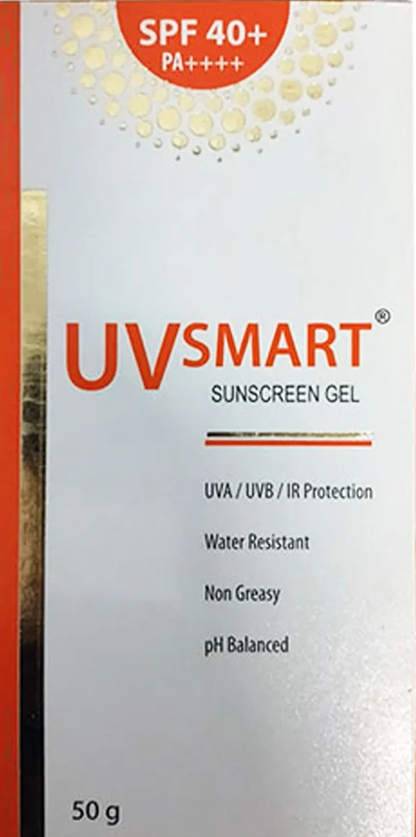 UVsmart Sunscreen Gel SPF40 50gm