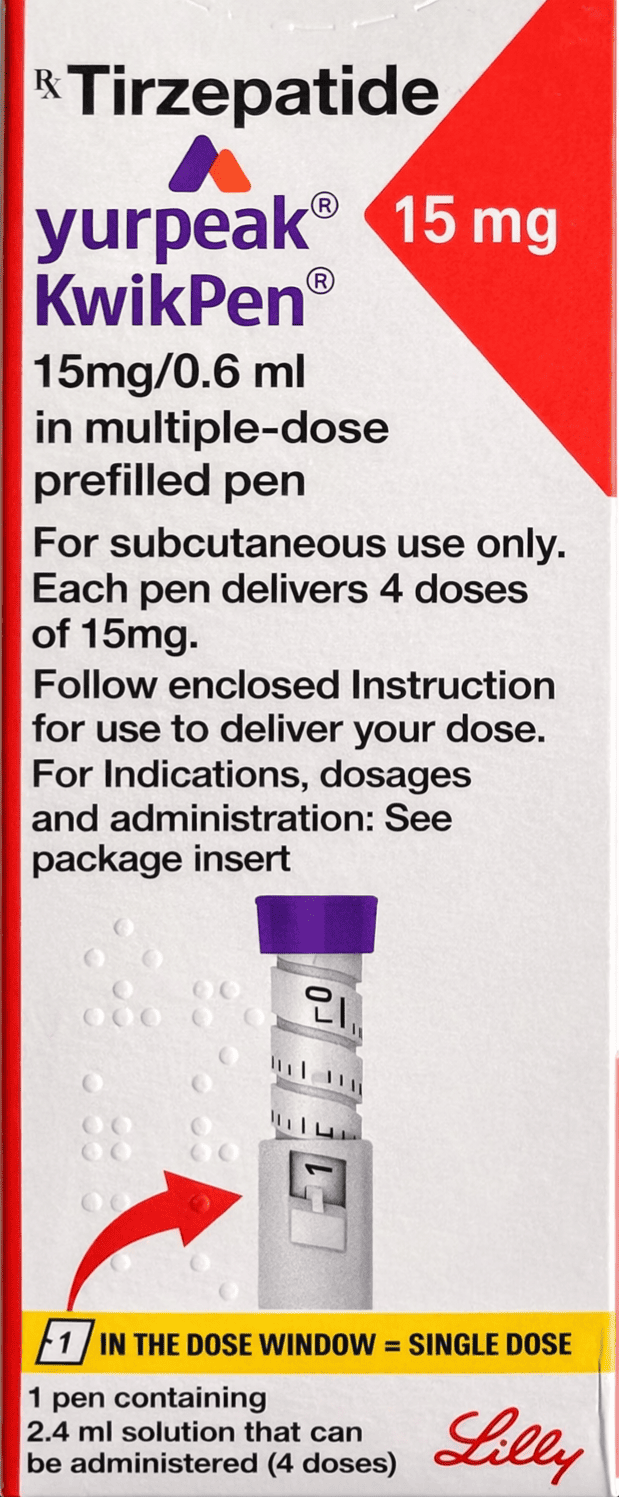 Yurpeak Kwikpen 15mg Injection