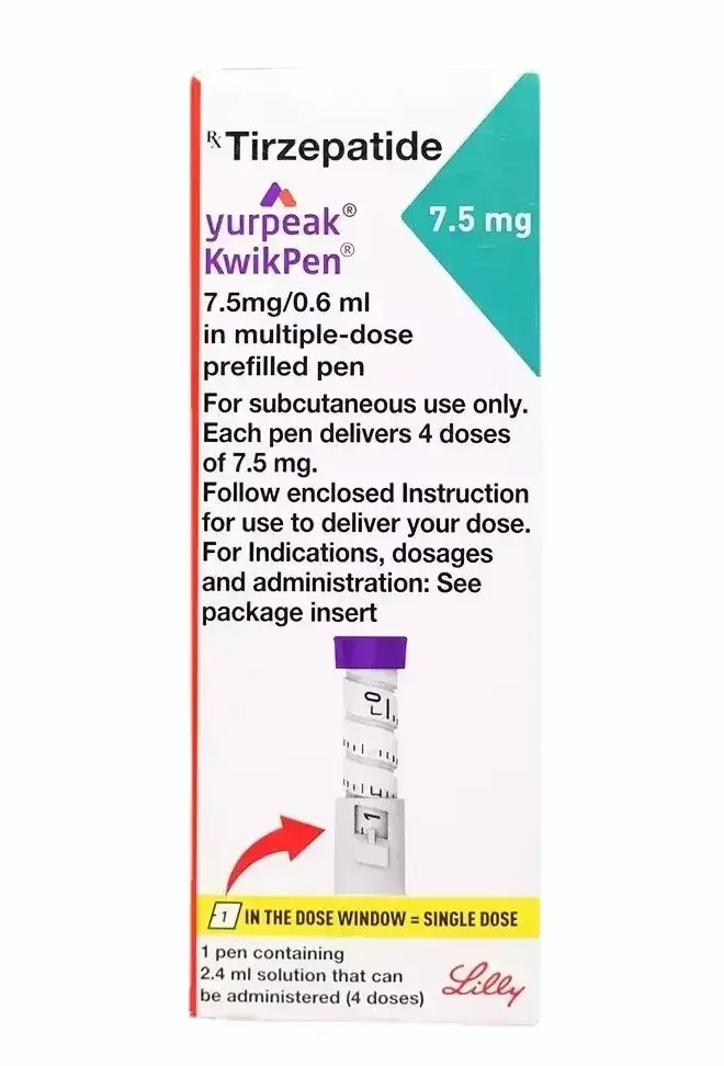 Yurpeak KwikPen 7.5mg Injection