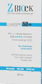 Z Block Sunscreen Gel 50ML